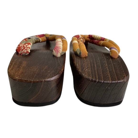 Geta paulownia wood sandals - oblong, narrow - Picture 4 of 8